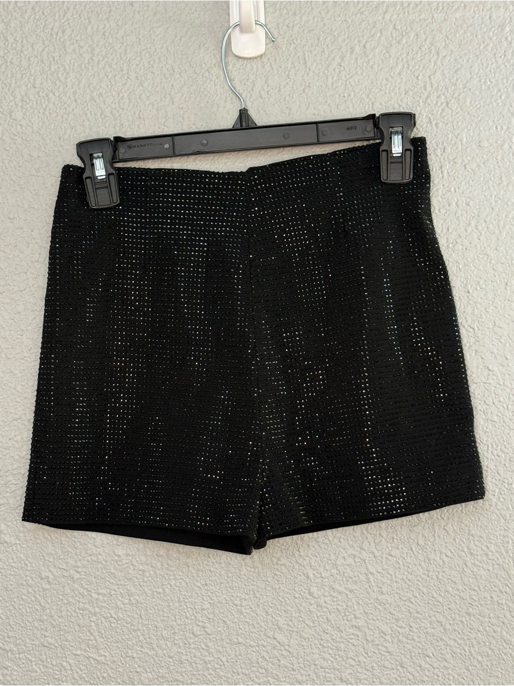 NWT Rhinestone Black Shorts Size Small - Picture 4 of 7